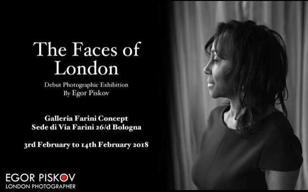 photo exhibition Egor Piskov The Faces of London February 2018